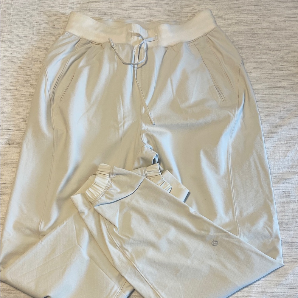 lululemon athletica Cream Joggers (Color - Bone)